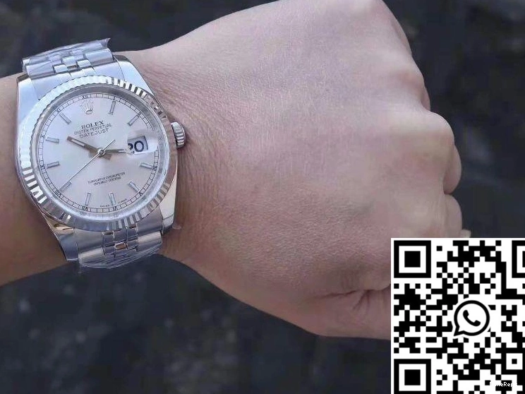 36MM Silver Factory Datejust Rolex 116234 AR Dial V2 0220